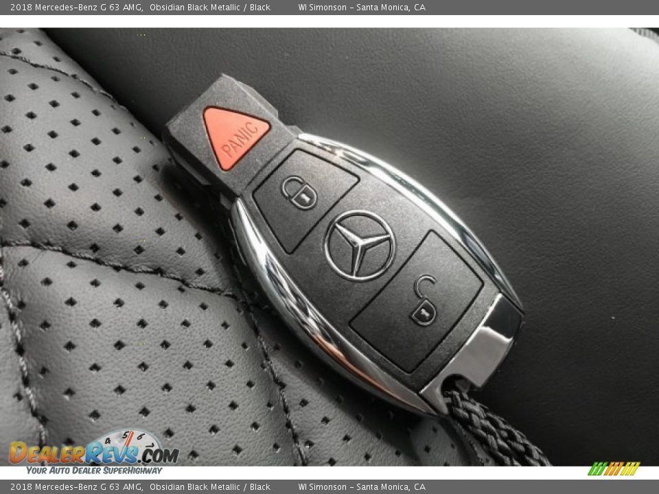 2018 Mercedes-Benz G 63 AMG Obsidian Black Metallic / Black Photo #34