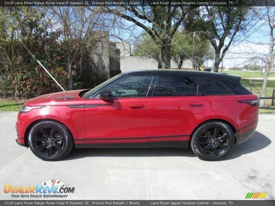 2018 Land Rover Range Rover Velar R Dynamic SE Firenze Red Metallic / Ebony Photo #12