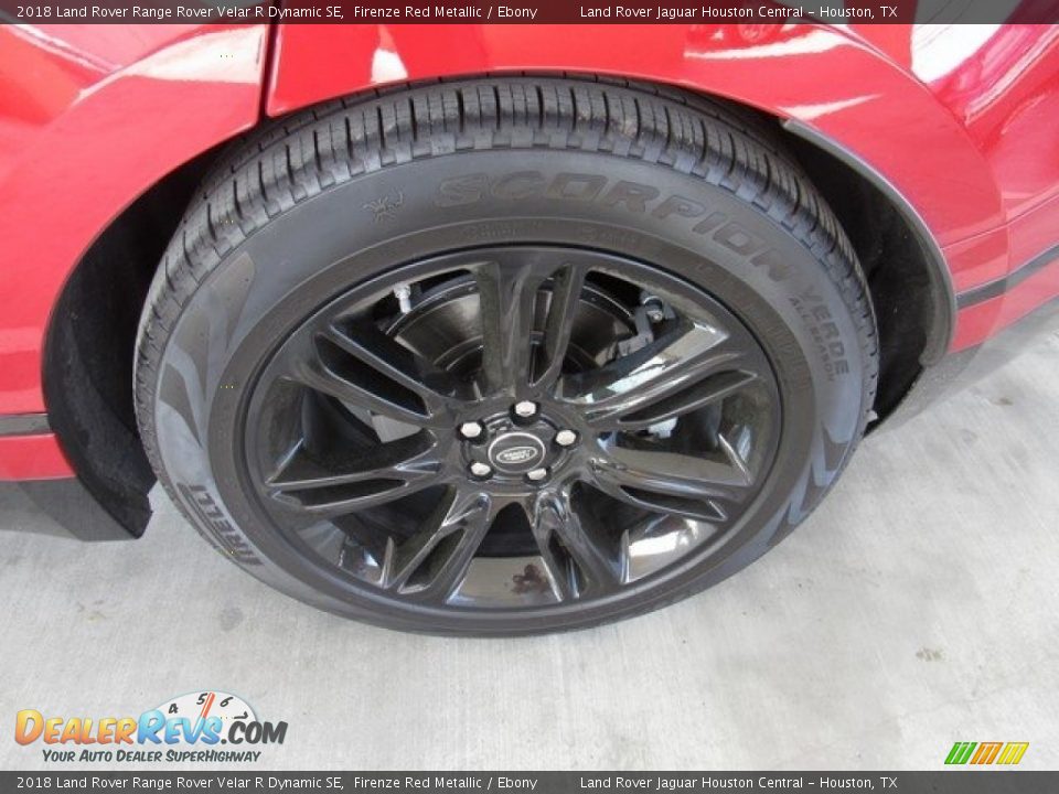 2018 Land Rover Range Rover Velar R Dynamic SE Firenze Red Metallic / Ebony Photo #13