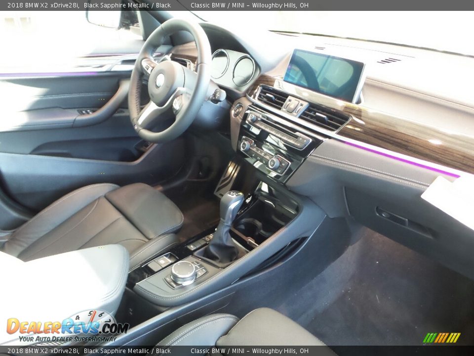 2018 BMW X2 xDrive28i Black Sapphire Metallic / Black Photo #6