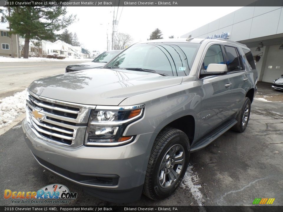2018 Chevrolet Tahoe LS 4WD Pepperdust Metallic / Jet Black Photo #1