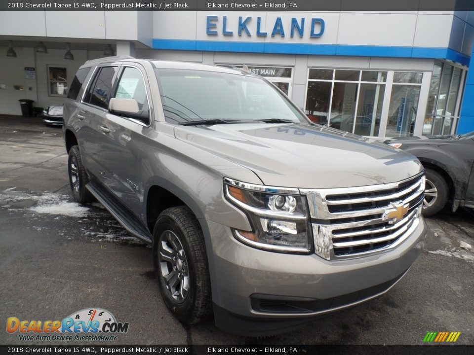 2018 Chevrolet Tahoe LS 4WD Pepperdust Metallic / Jet Black Photo #3