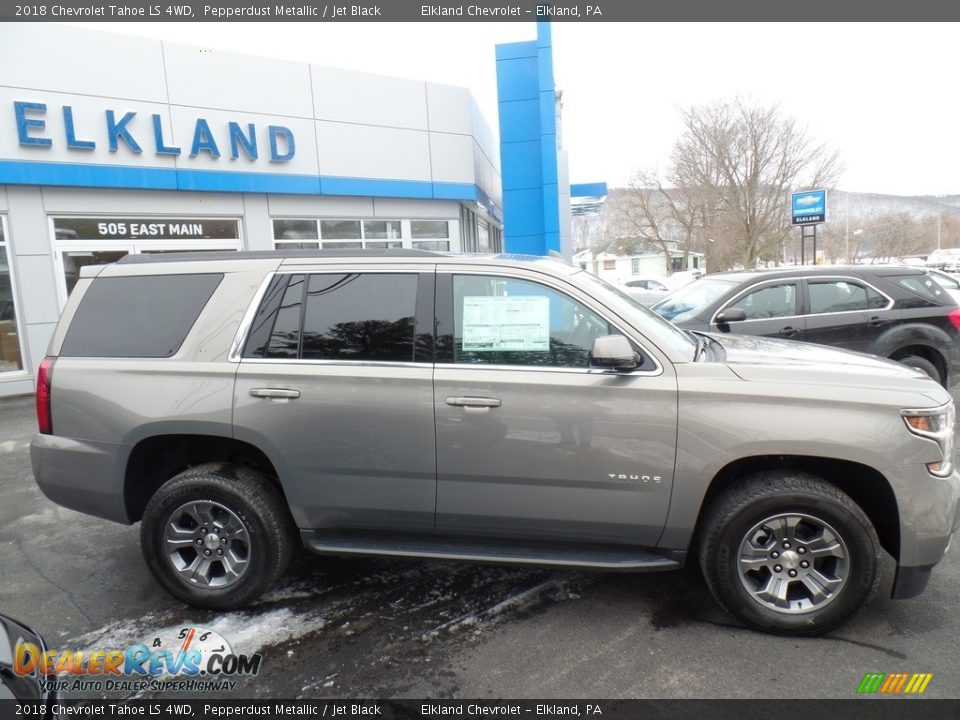 2018 Chevrolet Tahoe LS 4WD Pepperdust Metallic / Jet Black Photo #4