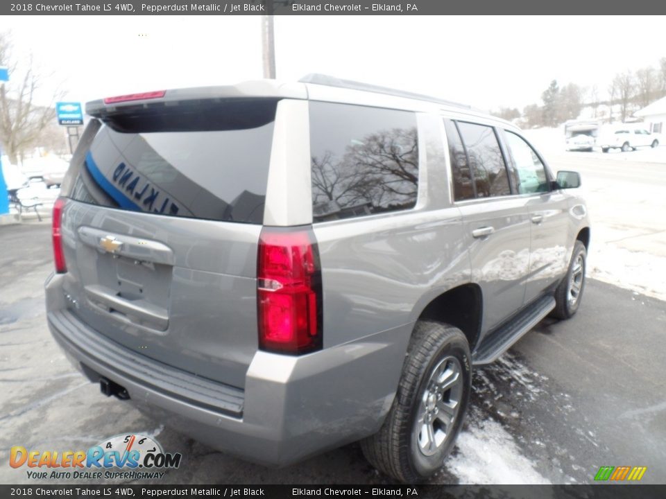 2018 Chevrolet Tahoe LS 4WD Pepperdust Metallic / Jet Black Photo #5