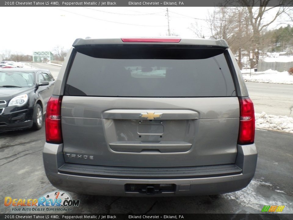 2018 Chevrolet Tahoe LS 4WD Pepperdust Metallic / Jet Black Photo #6