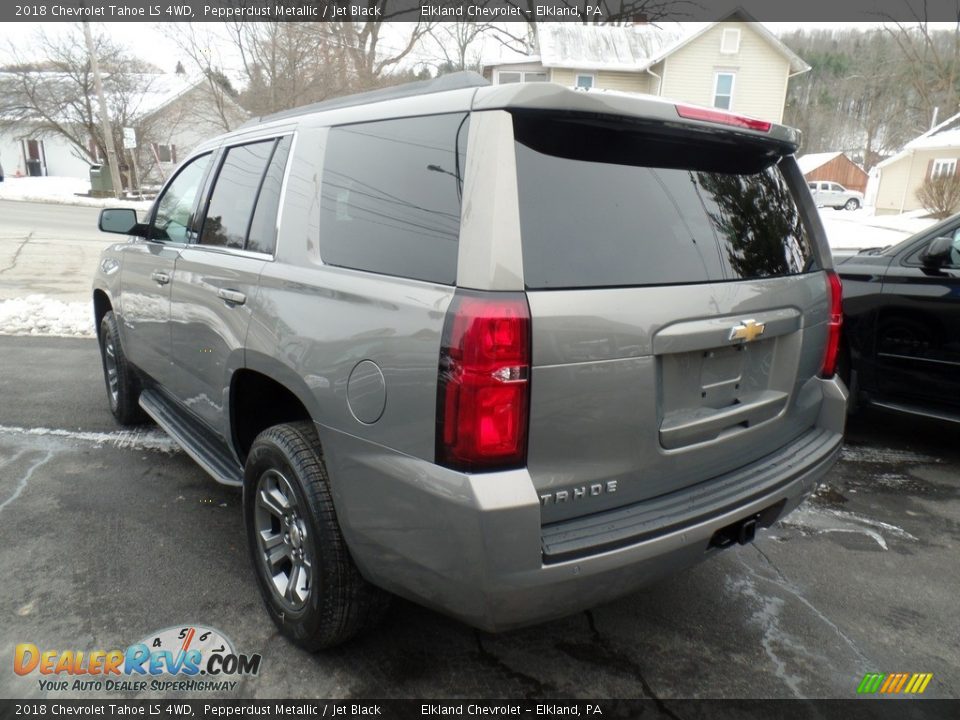 2018 Chevrolet Tahoe LS 4WD Pepperdust Metallic / Jet Black Photo #7