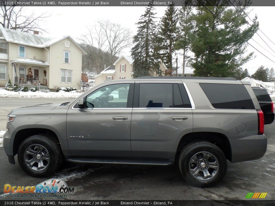 2018 Chevrolet Tahoe LS 4WD Pepperdust Metallic / Jet Black Photo #8