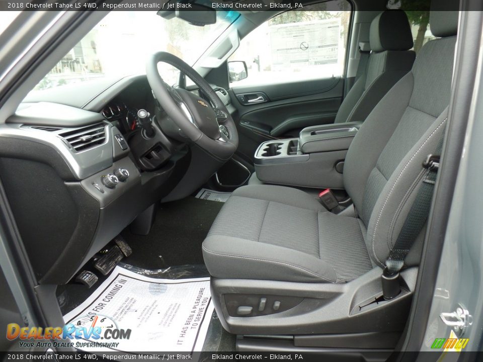 2018 Chevrolet Tahoe LS 4WD Pepperdust Metallic / Jet Black Photo #15