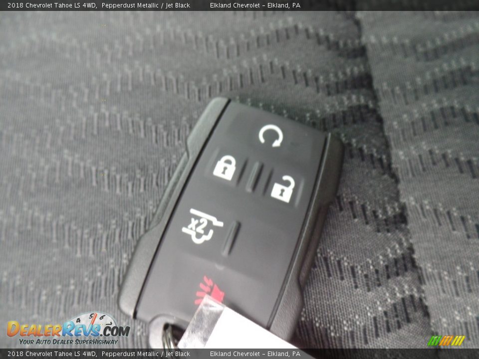 2018 Chevrolet Tahoe LS 4WD Pepperdust Metallic / Jet Black Photo #17