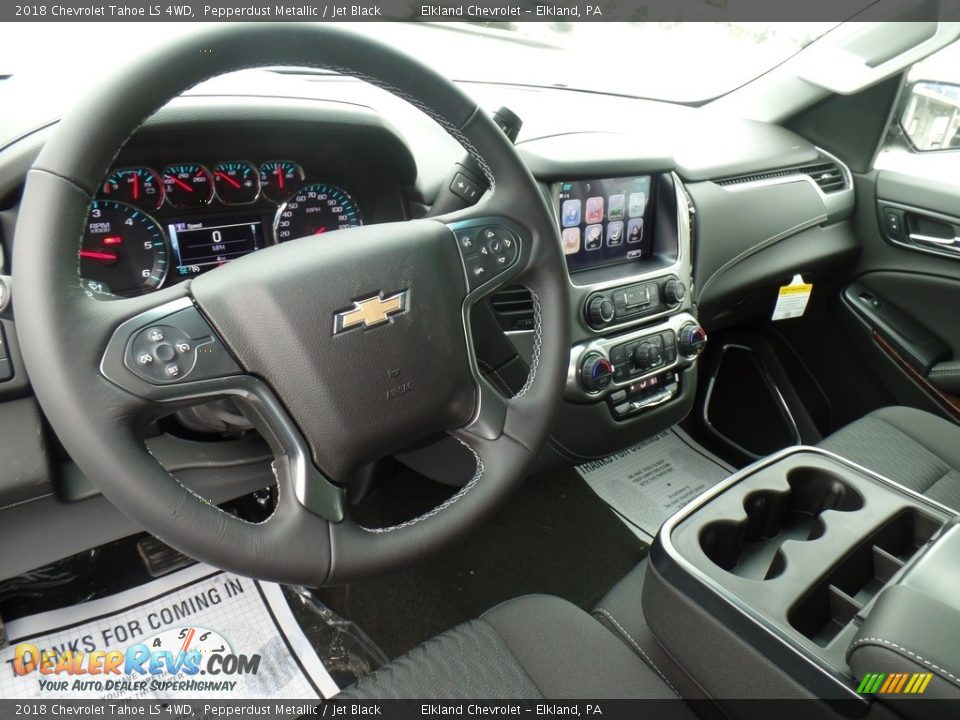 2018 Chevrolet Tahoe LS 4WD Pepperdust Metallic / Jet Black Photo #18