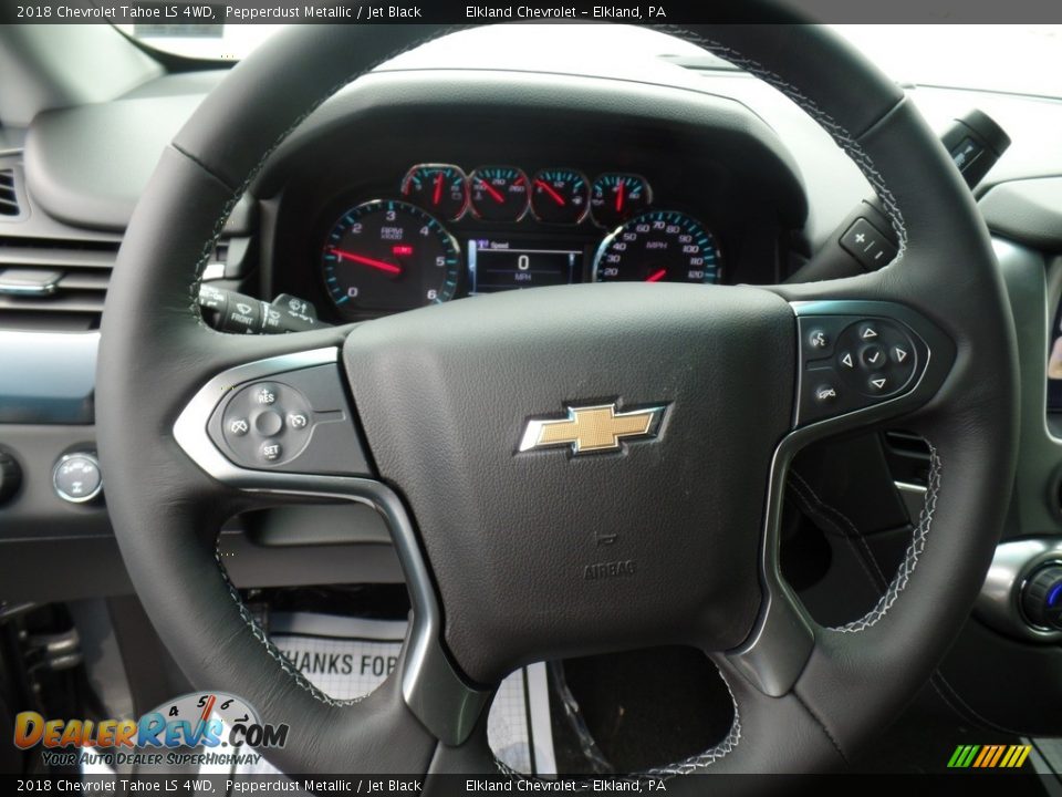 2018 Chevrolet Tahoe LS 4WD Pepperdust Metallic / Jet Black Photo #20