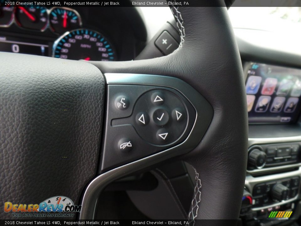 2018 Chevrolet Tahoe LS 4WD Pepperdust Metallic / Jet Black Photo #21
