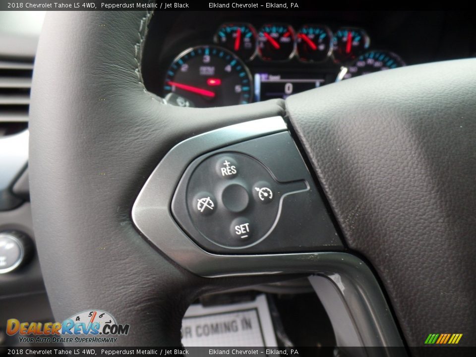 2018 Chevrolet Tahoe LS 4WD Pepperdust Metallic / Jet Black Photo #22