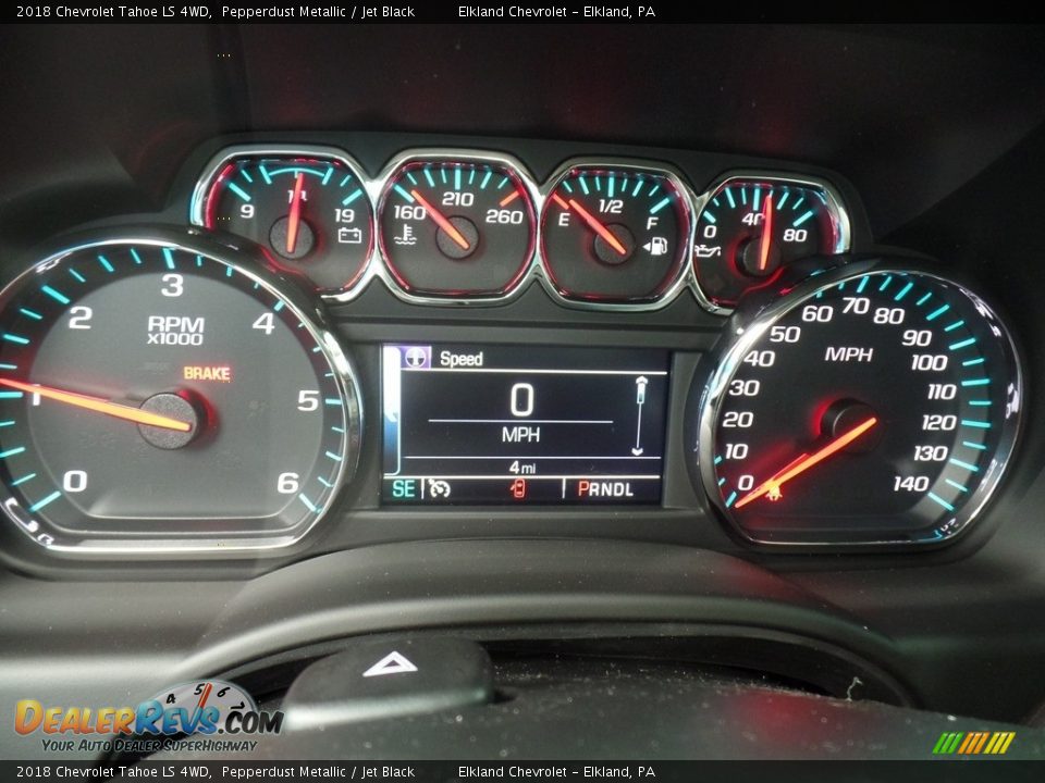 2018 Chevrolet Tahoe LS 4WD Pepperdust Metallic / Jet Black Photo #25