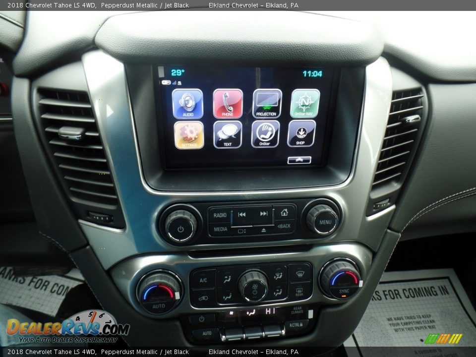 2018 Chevrolet Tahoe LS 4WD Pepperdust Metallic / Jet Black Photo #26