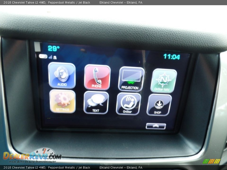 2018 Chevrolet Tahoe LS 4WD Pepperdust Metallic / Jet Black Photo #27