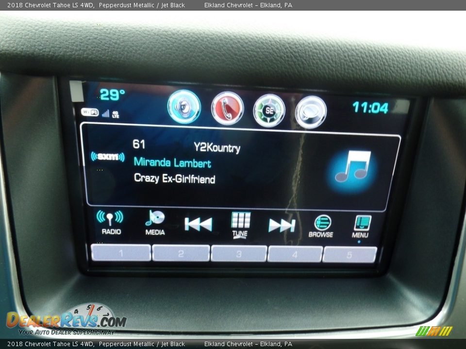 2018 Chevrolet Tahoe LS 4WD Pepperdust Metallic / Jet Black Photo #28