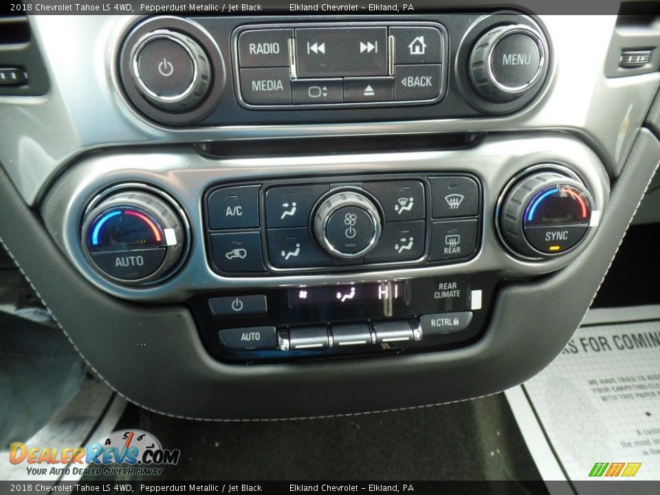 2018 Chevrolet Tahoe LS 4WD Pepperdust Metallic / Jet Black Photo #31