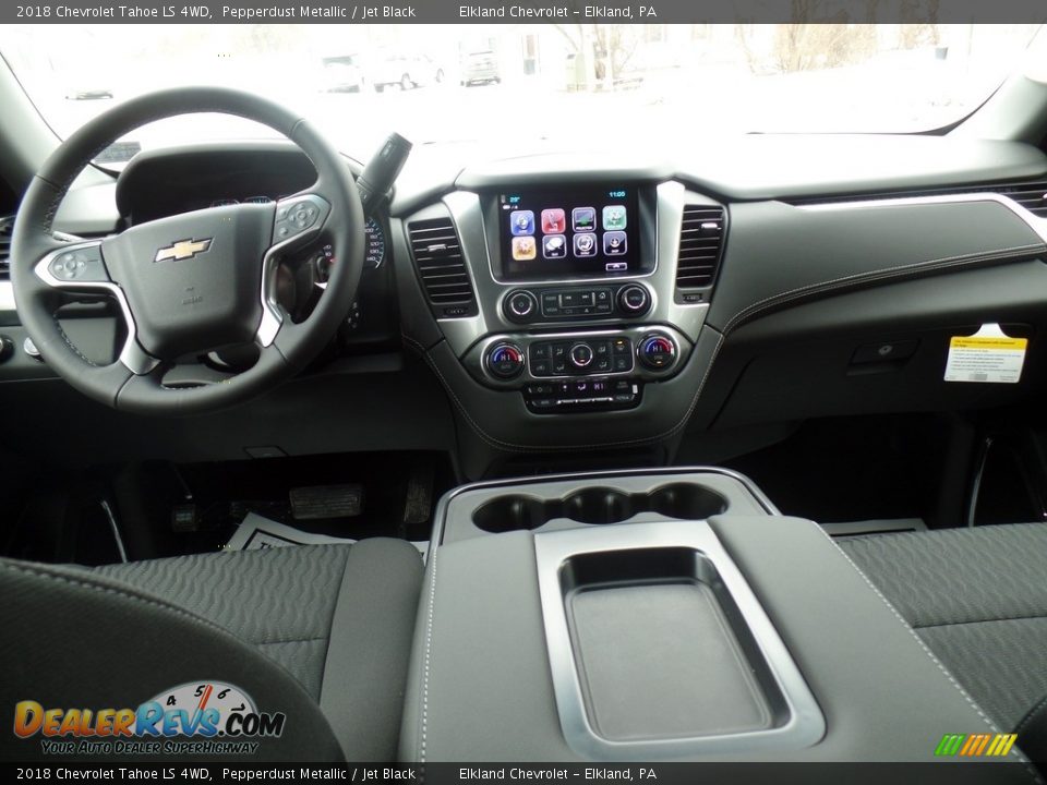 2018 Chevrolet Tahoe LS 4WD Pepperdust Metallic / Jet Black Photo #35