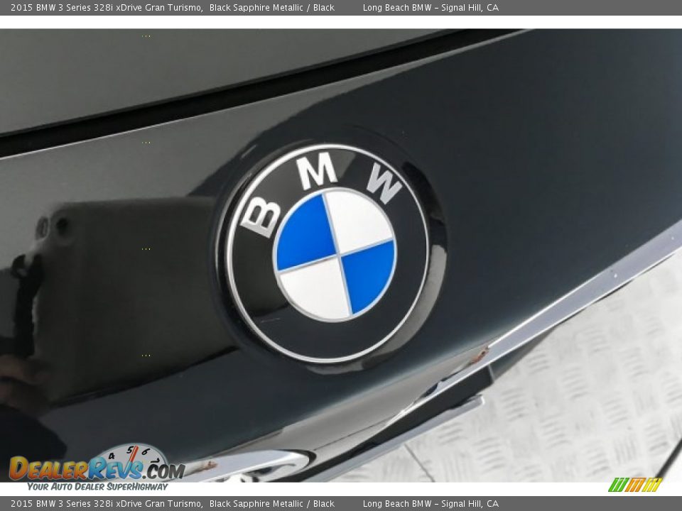 2015 BMW 3 Series 328i xDrive Gran Turismo Black Sapphire Metallic / Black Photo #30