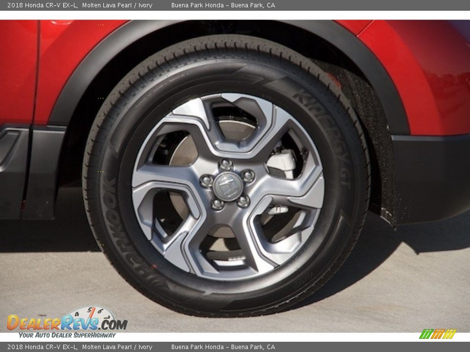 2018 Honda CR-V EX-L Molten Lava Pearl / Ivory Photo #4
