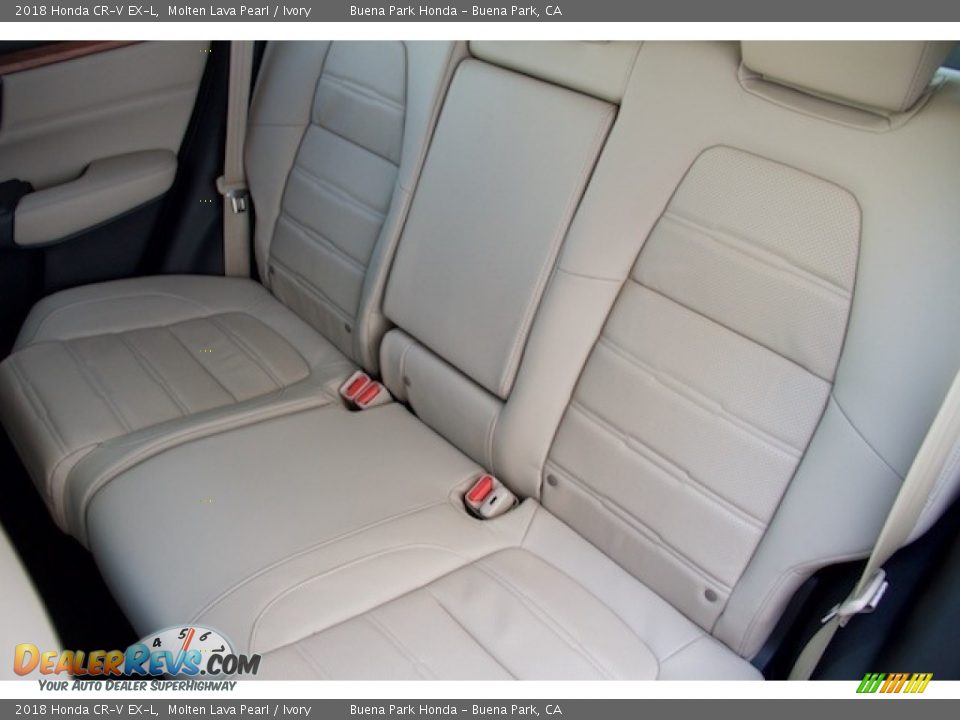 2018 Honda CR-V EX-L Molten Lava Pearl / Ivory Photo #13