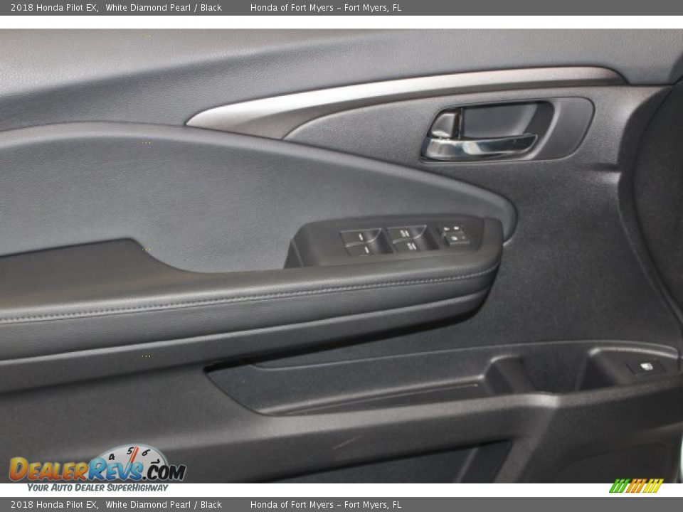 2018 Honda Pilot EX White Diamond Pearl / Black Photo #15
