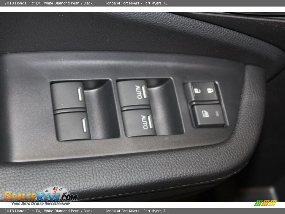 2018 Honda Pilot EX White Diamond Pearl / Black Photo #16