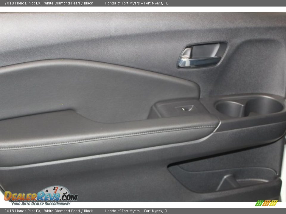 2018 Honda Pilot EX White Diamond Pearl / Black Photo #33