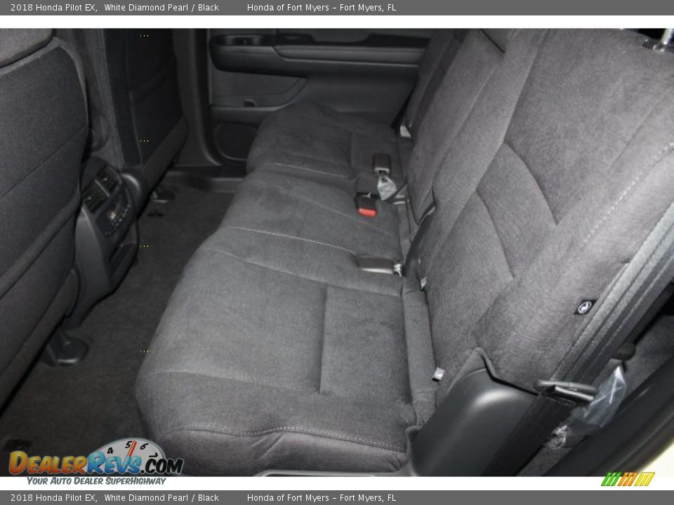 2018 Honda Pilot EX White Diamond Pearl / Black Photo #34