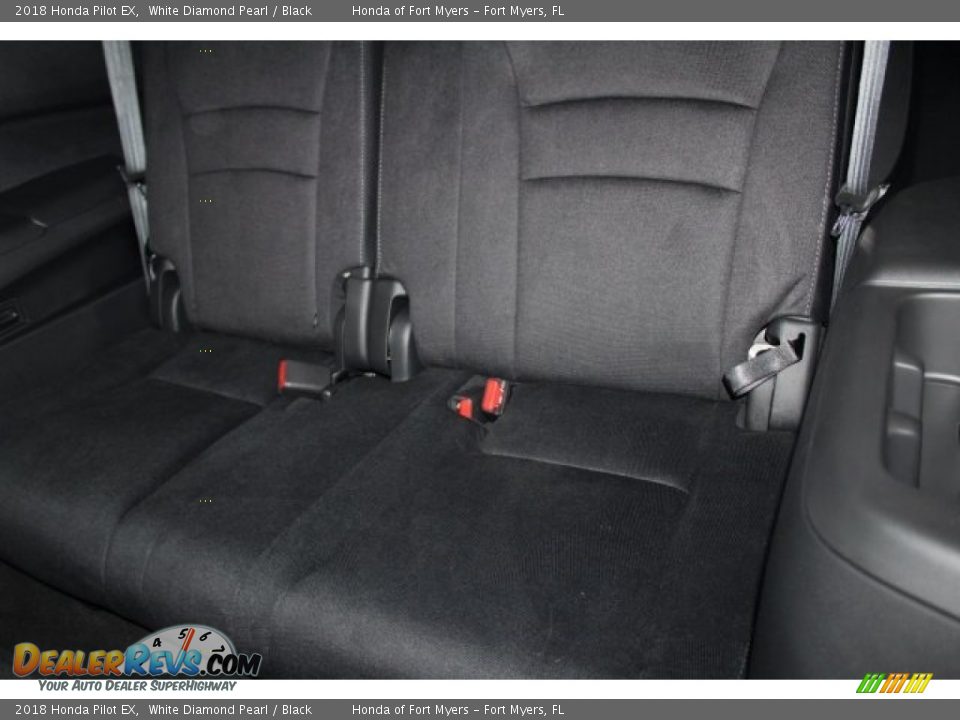 2018 Honda Pilot EX White Diamond Pearl / Black Photo #36