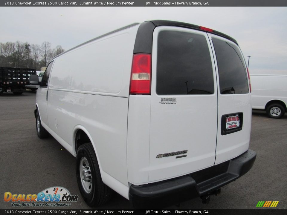 2013 Chevrolet Express 2500 Cargo Van Summit White / Medium Pewter Photo #3