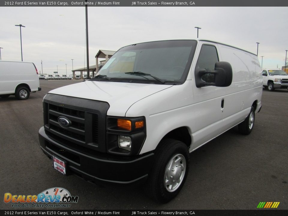 2012 Ford E Series Van E150 Cargo Oxford White / Medium Flint Photo #1