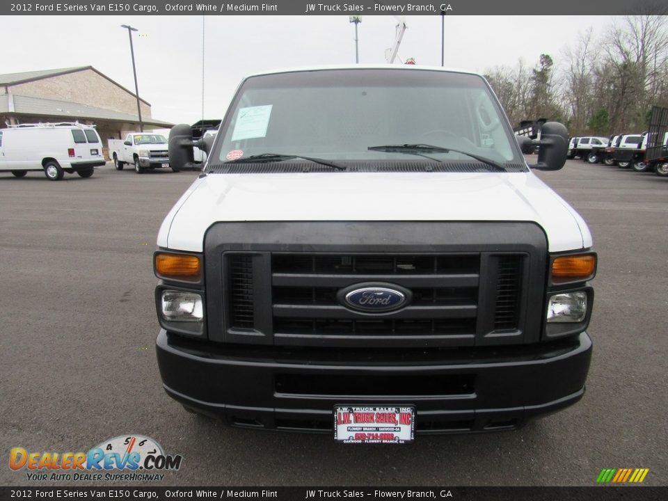 2012 Ford E Series Van E150 Cargo Oxford White / Medium Flint Photo #8