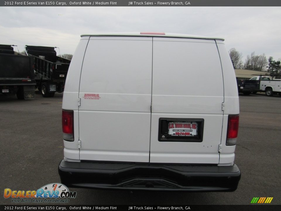 2012 Ford E Series Van E150 Cargo Oxford White / Medium Flint Photo #9
