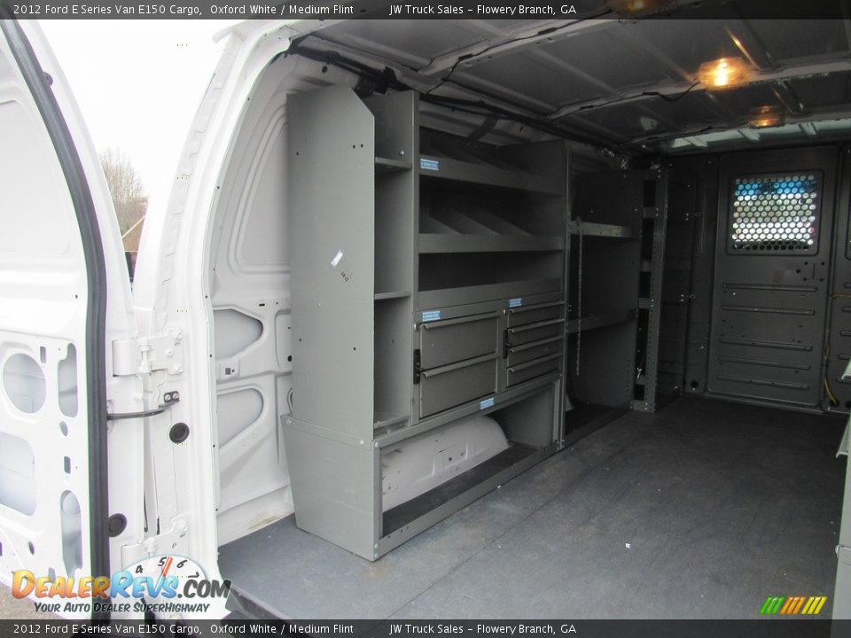 2012 Ford E Series Van E150 Cargo Oxford White / Medium Flint Photo #12
