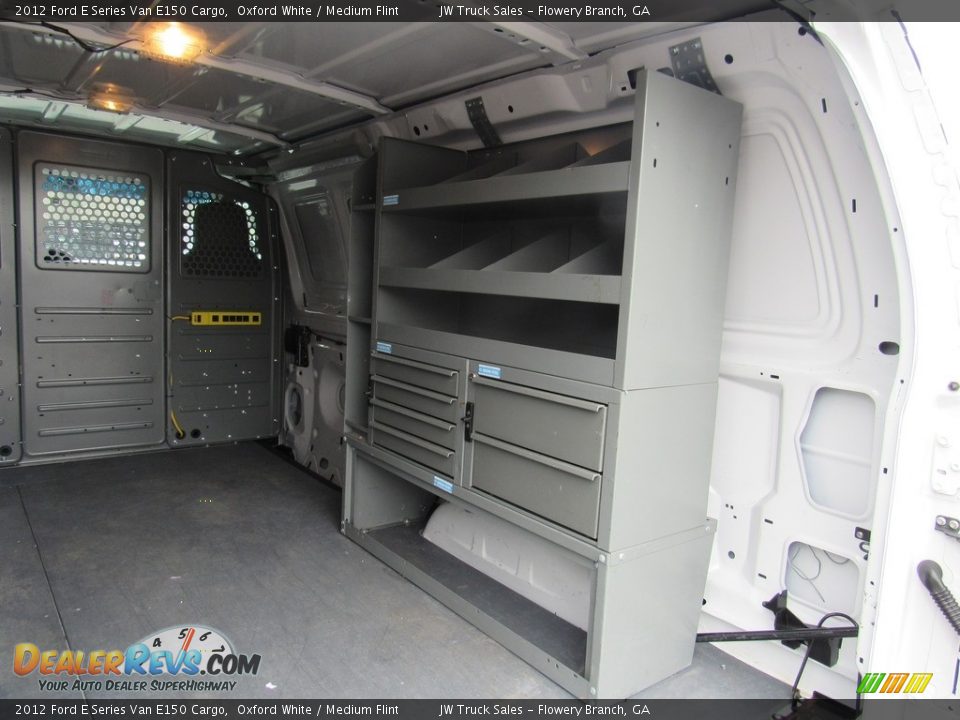 2012 Ford E Series Van E150 Cargo Oxford White / Medium Flint Photo #13
