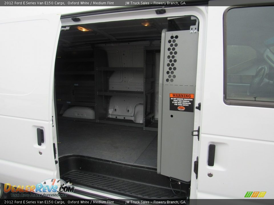 2012 Ford E Series Van E150 Cargo Oxford White / Medium Flint Photo #15