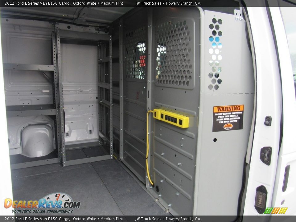 2012 Ford E Series Van E150 Cargo Oxford White / Medium Flint Photo #16