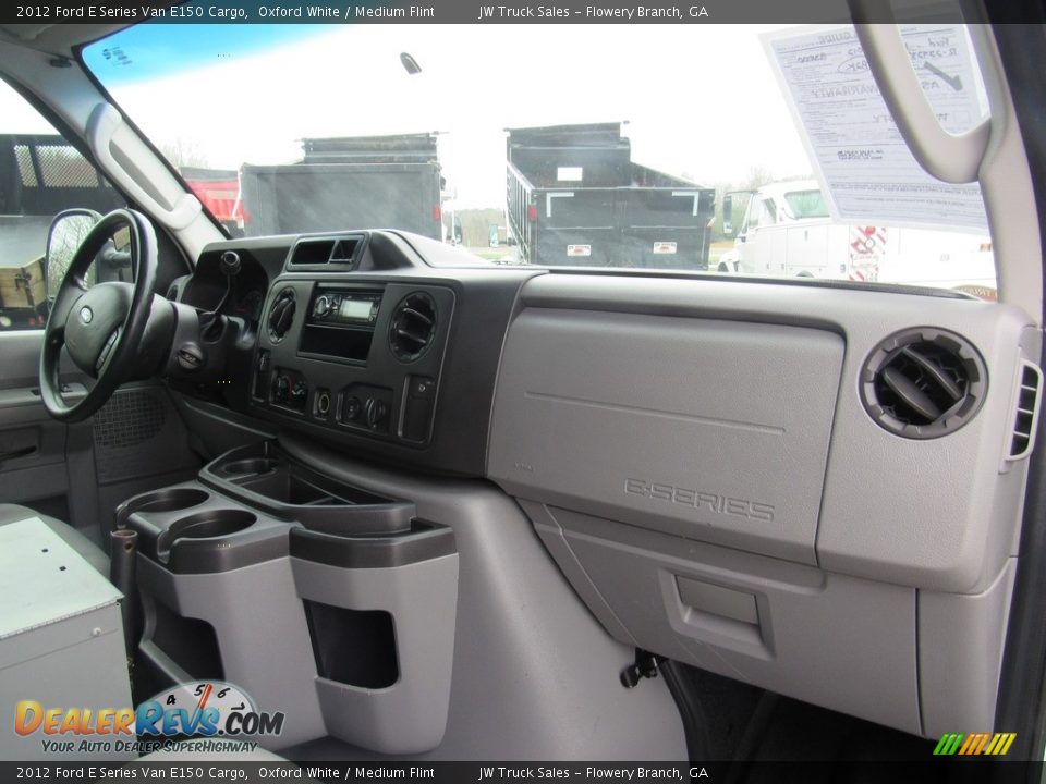 2012 Ford E Series Van E150 Cargo Oxford White / Medium Flint Photo #23