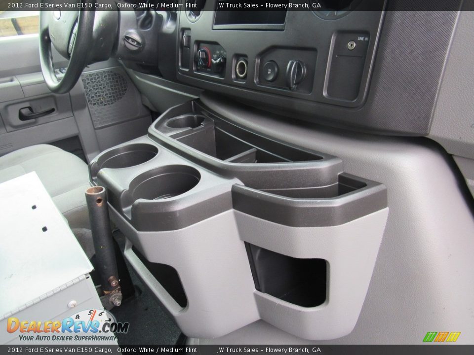 2012 Ford E Series Van E150 Cargo Oxford White / Medium Flint Photo #25