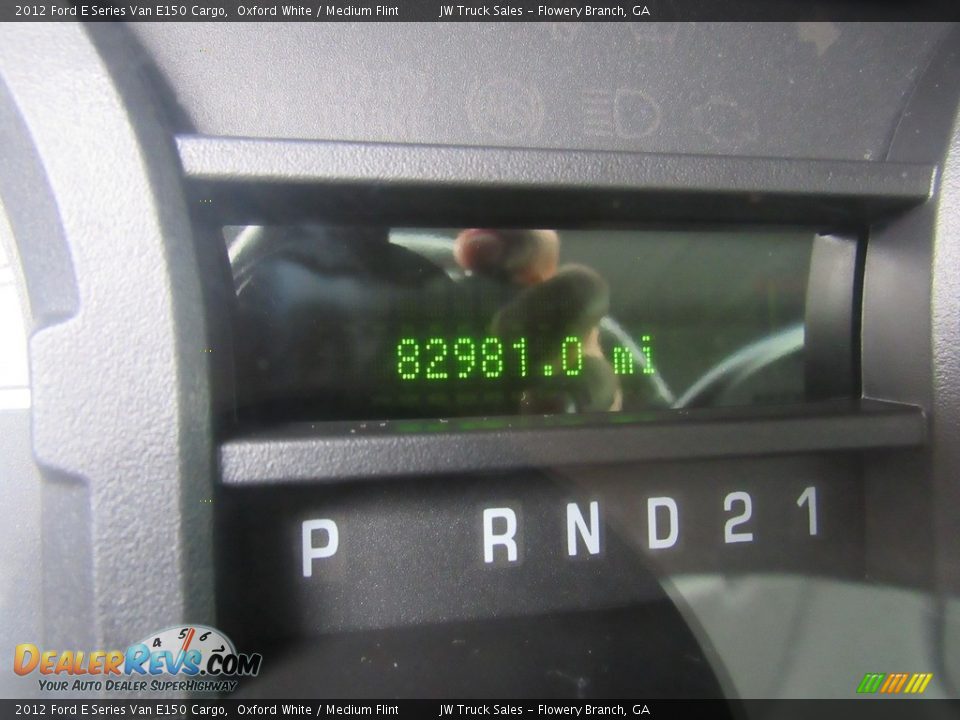 2012 Ford E Series Van E150 Cargo Oxford White / Medium Flint Photo #29