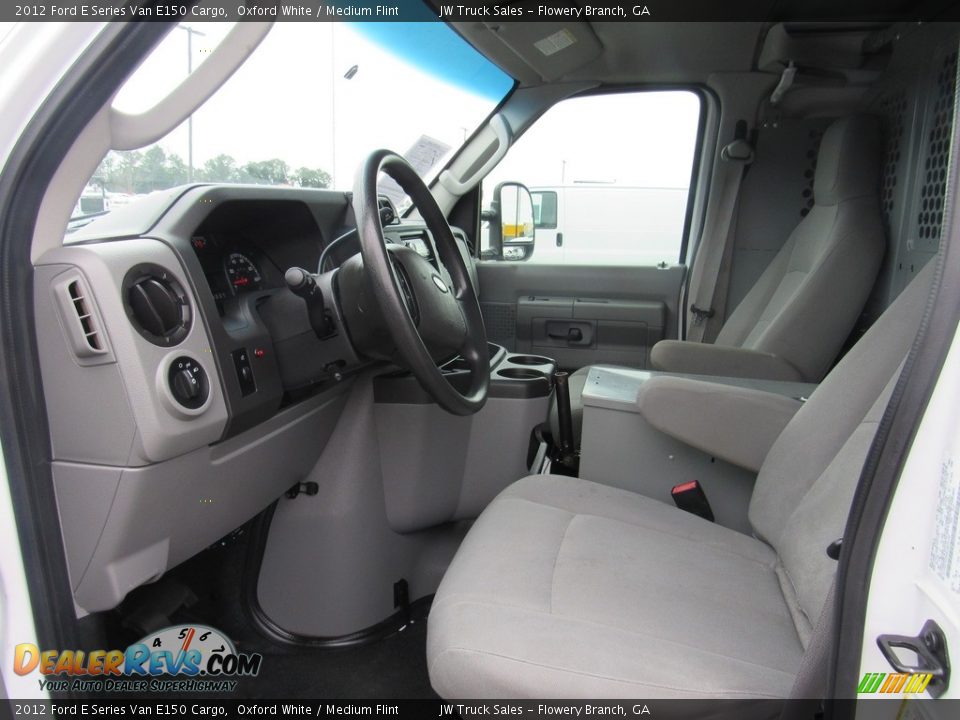 2012 Ford E Series Van E150 Cargo Oxford White / Medium Flint Photo #31
