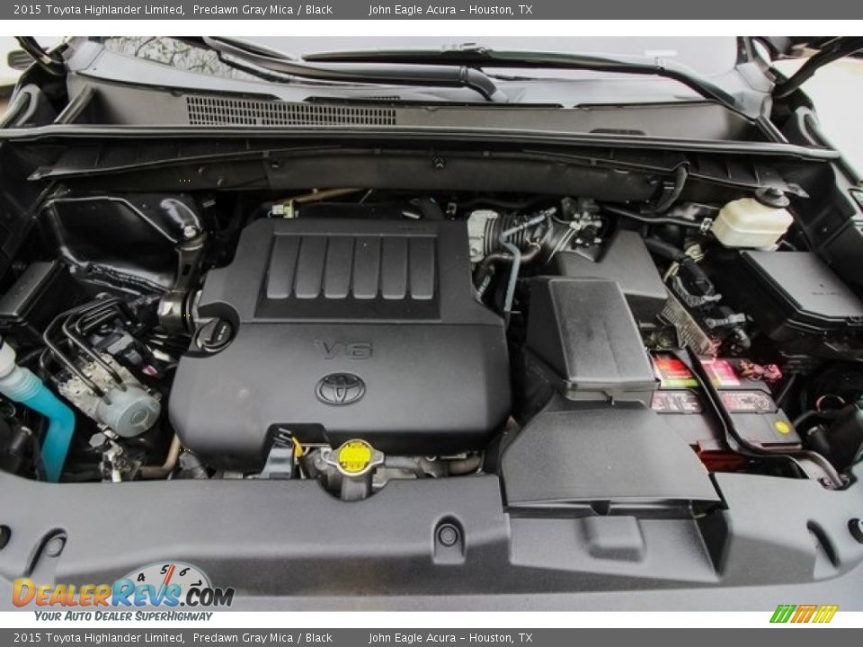 2015 Toyota Highlander Limited Predawn Gray Mica / Black Photo #29