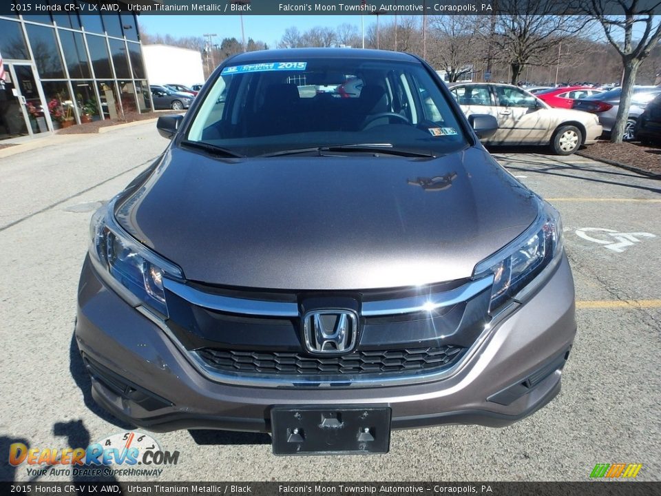 2015 Honda CR-V LX AWD Urban Titanium Metallic / Black Photo #9