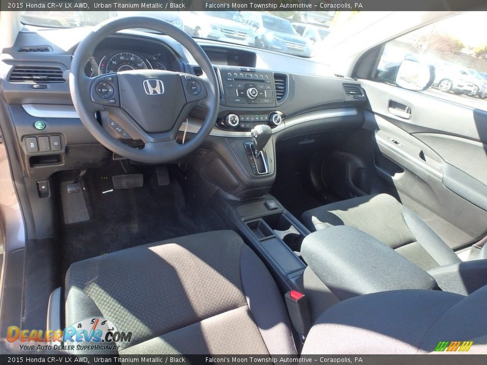 2015 Honda CR-V LX AWD Urban Titanium Metallic / Black Photo #18