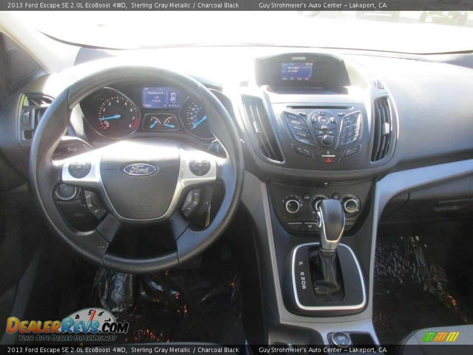 2013 Ford Escape SE 2.0L EcoBoost 4WD Sterling Gray Metallic / Charcoal Black Photo #10