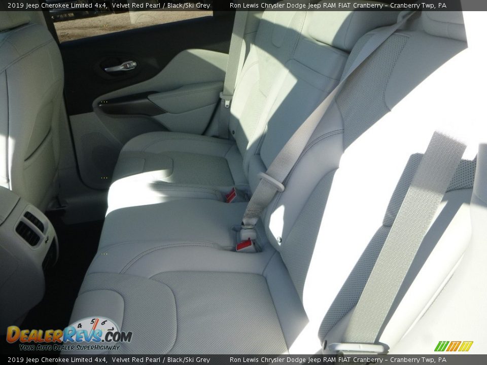 2019 Jeep Cherokee Limited 4x4 Velvet Red Pearl / Black/Ski Grey Photo #13