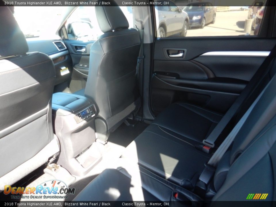 2018 Toyota Highlander XLE AWD Blizzard White Pearl / Black Photo #4