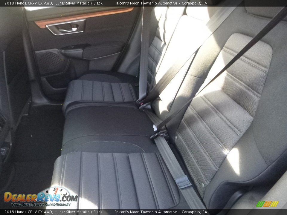 2018 Honda CR-V EX AWD Lunar Silver Metallic / Black Photo #9